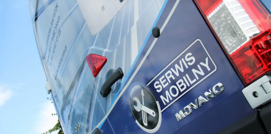 Reklama na samochodzie