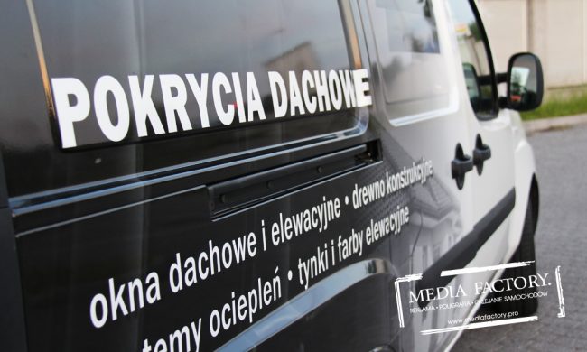 doblo fiat POL-DACH folia wylewana wycinanka srebrna black white 8