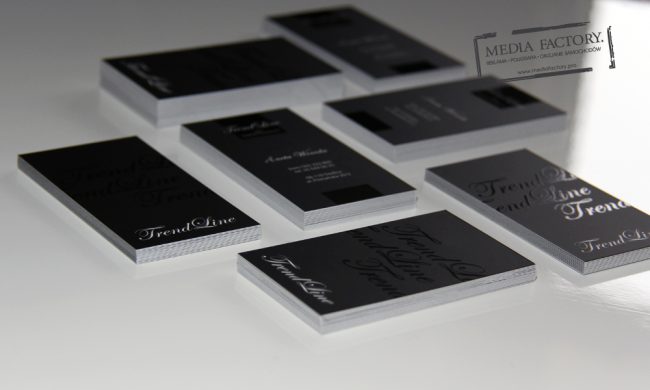 wizytowki TREND LINE lakier UV punktowy 2