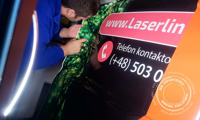 Laser Liniowy folia polimerowa wylewana laminat 10