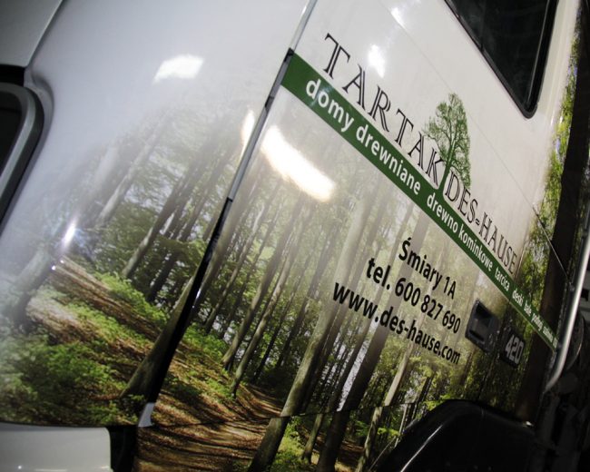 Volvo Des Hause tartak folia polimerowa laminat projekt 2