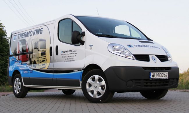 Thermo King Renault Trafic folia wylewana z laminatem 1