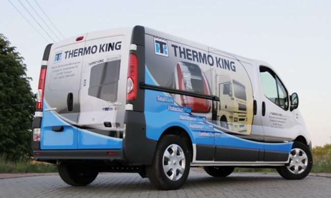 Thermo King Renault Trafic folia wylewana z laminatem 4