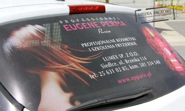 oklejenie samochodu foliowanie folia polimerowa z laminatem wycinanka LUMEX 2