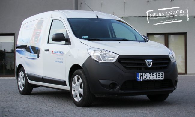 oklejenie samochodu foliowanie folia wylewana z laminatem projekt TRANS JACEK 6