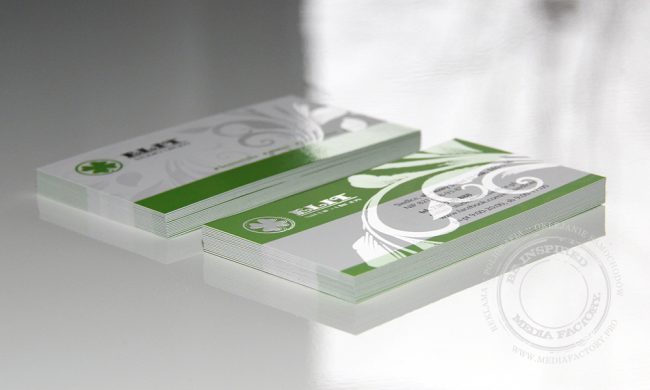 wizytowki ELIT folia mat lakier punktowy UV 2