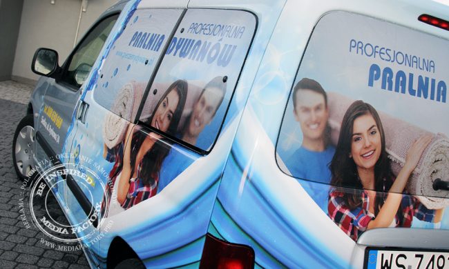 Citeroen Berlingo Pralnie dywanow folia polimerowa laminat projekt 2