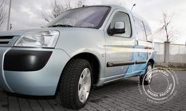 Citeroen Berlingo Pralnie dywanow folia polimerowa laminat projekt 6