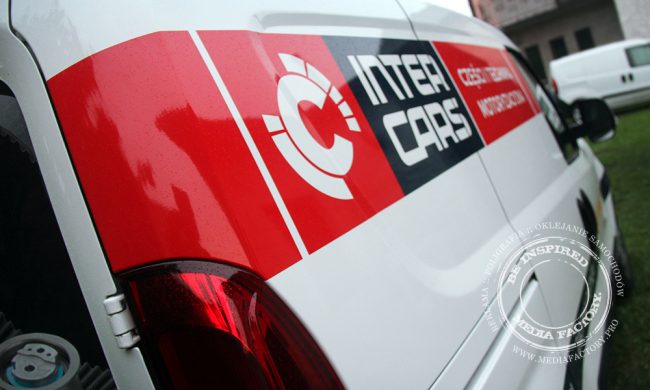 Doblo Inter Cars Continental oklejanie folia wydruk 1