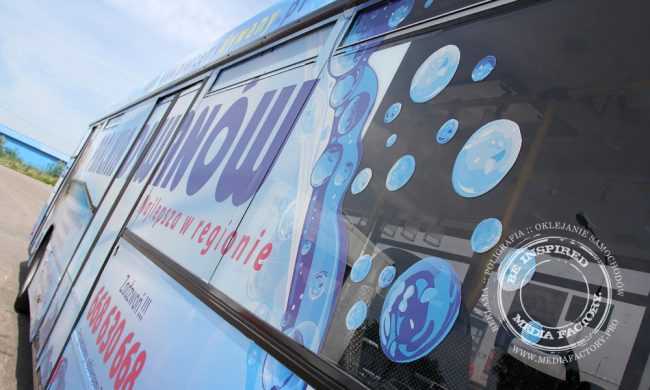 autobus Volvo Pralnia dywanow oklejanie folia wydruk4