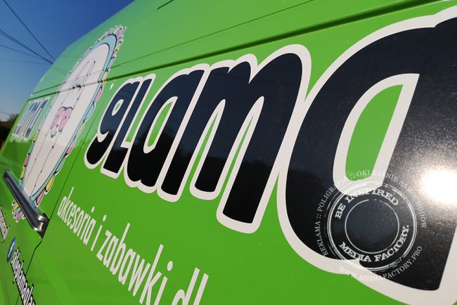 Lama Glama – Fiat Ducato oklejanie samochodow busow dostawczych projekt grafika dla dzieci